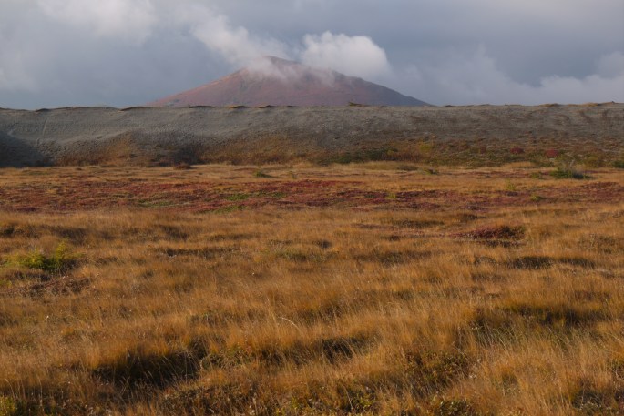 a parasitic cone some kms from Paektu